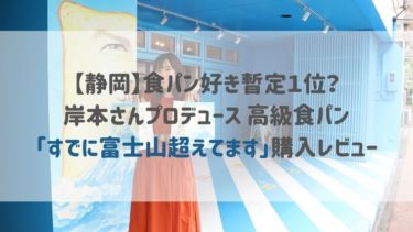 【静岡】食パン好き暫定１位？ 岸本さんプロデュース 高級食パン 「すでに富士山超えてます」購入レビュー