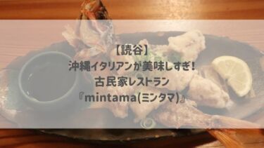 【読谷】沖縄イタリアンが美味しすぎ！古民家レストラン『mintama(ミンタマ)』