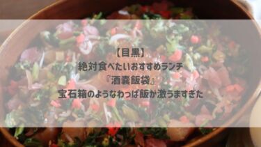 【目黒】絶対食べたいおすすめランチ♡『酒嚢飯袋』宝石箱のようなわっぱ飯が激うますぎた