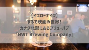 【イエローナイフ】まるで映画の世界♡カナダ北部にあるブリューパブ『NWT Brewing Company』